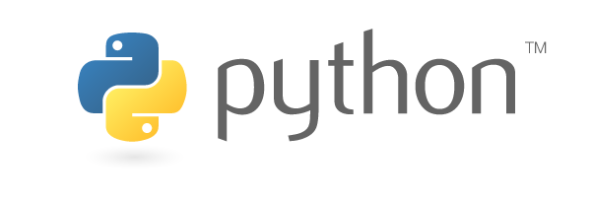 Logo of Python programming language, known for its versatility and ease of learning.